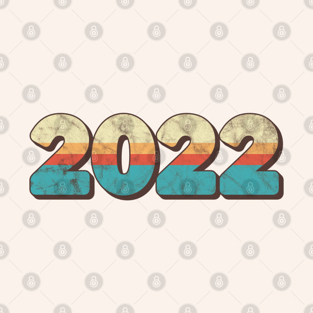 2022 Retro Vintage Happy new year - 2022 - Phone Case