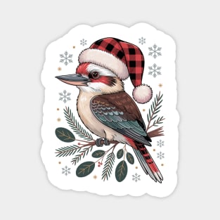 Xmas Kookaburra Magnet