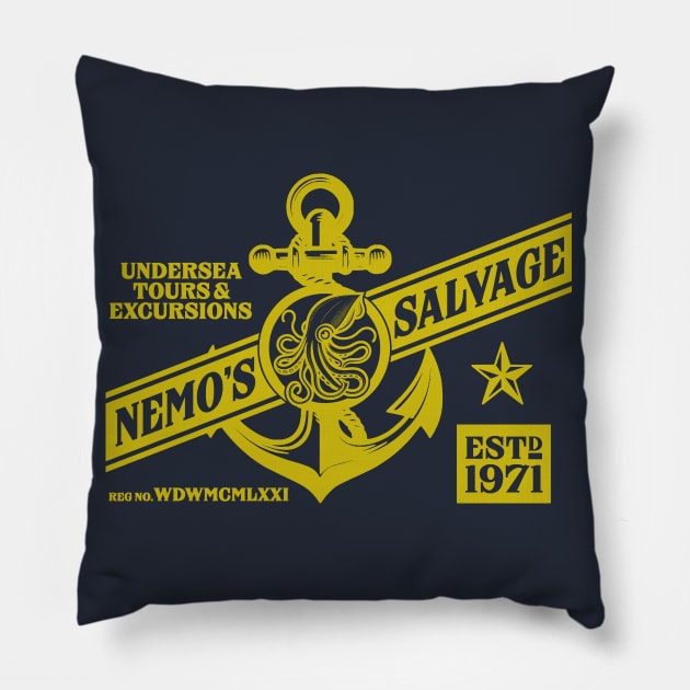 Nemo's Salvage (YL) Pillow by PopCultureShirts