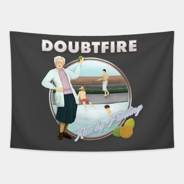 No Doubt(fire) Tapestry by TinBot