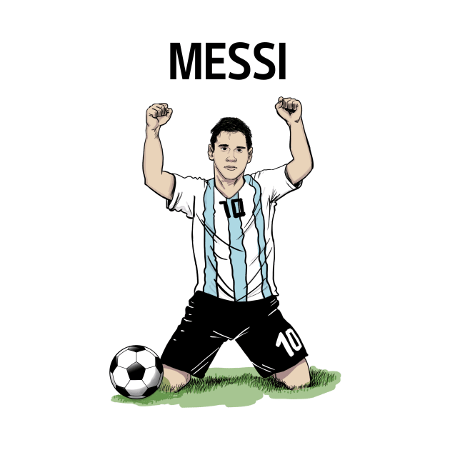 Messi GOAT by Diogomorgadoo