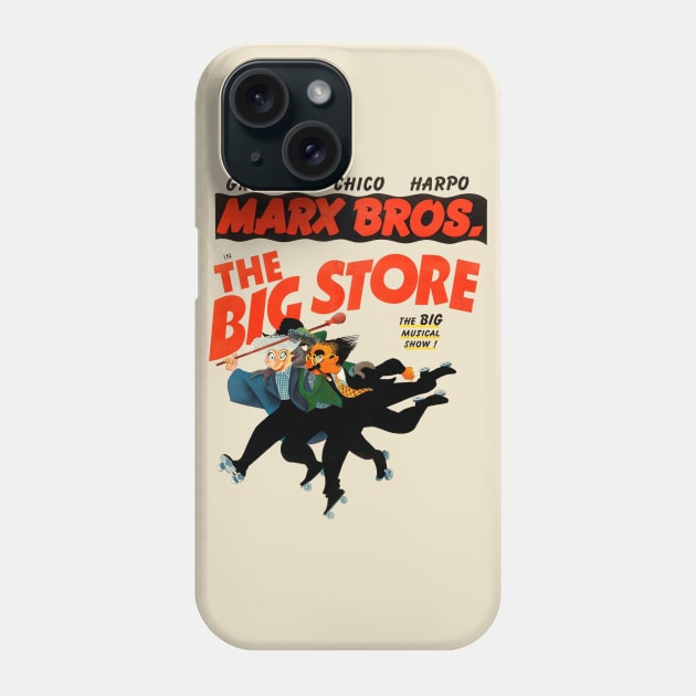 The Big Store Movie Poster Phone Case by MovieFunTime