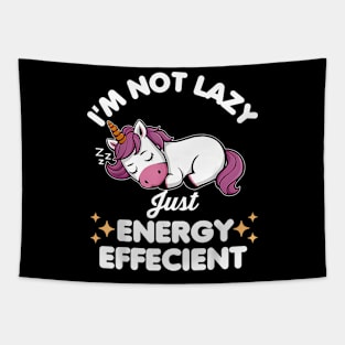 I'm Not Just Energy Efficient Unicorn Tapestry