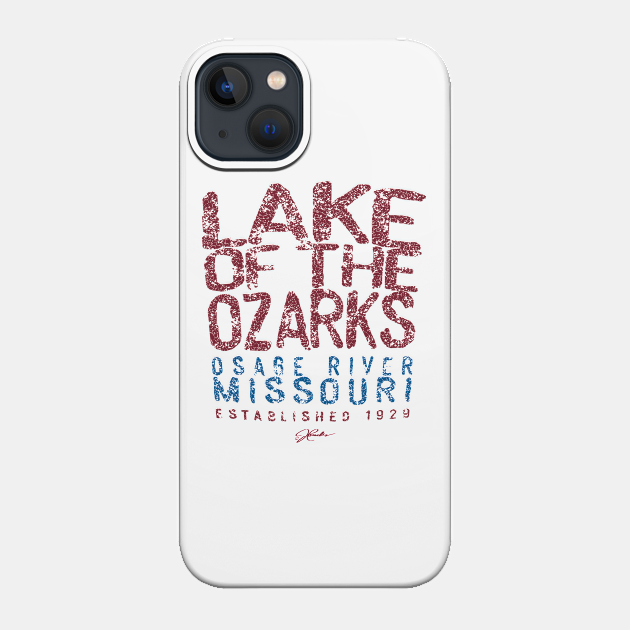 Lake of the Ozarks, Osage River, Missouri - Lake Of The Ozarks - Phone Case