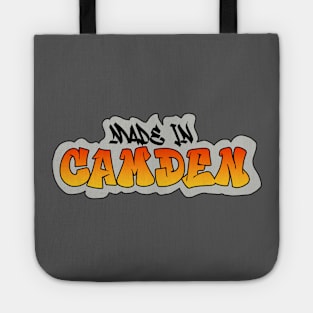 Made in Camden I Garffiti I Neon Colors I Orange Tote