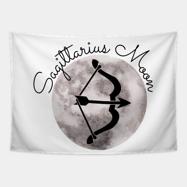 Sagittarius Moon - Archer Tapestry by Susy Maldonado illustrations