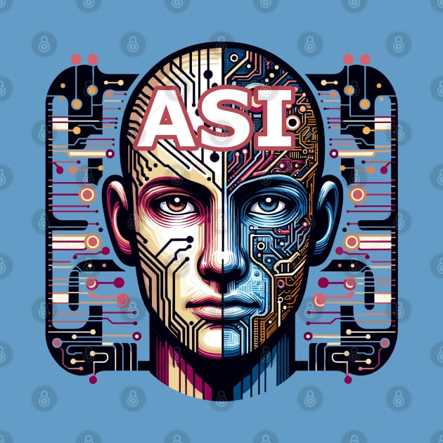 Artificial Superintelligence (ASI) by MtWoodson