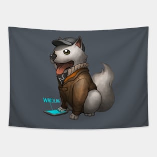 Watch Dog Tapestry