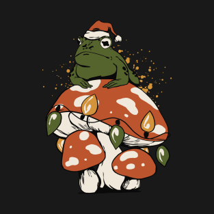 Festive Toadstool Perch T-Shirt