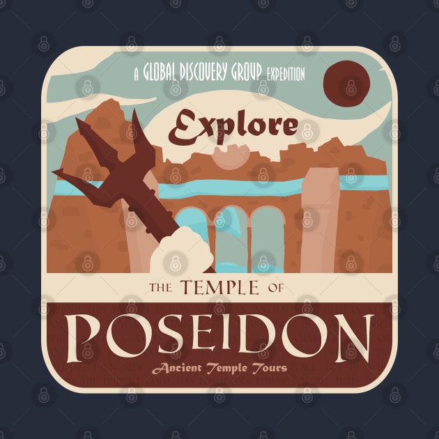 The Temple of Poseidon - Global Discovery Group by storybookamusement