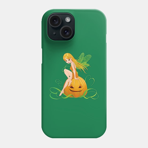 Pumpkin Fairy Phone Case by angelwhispers