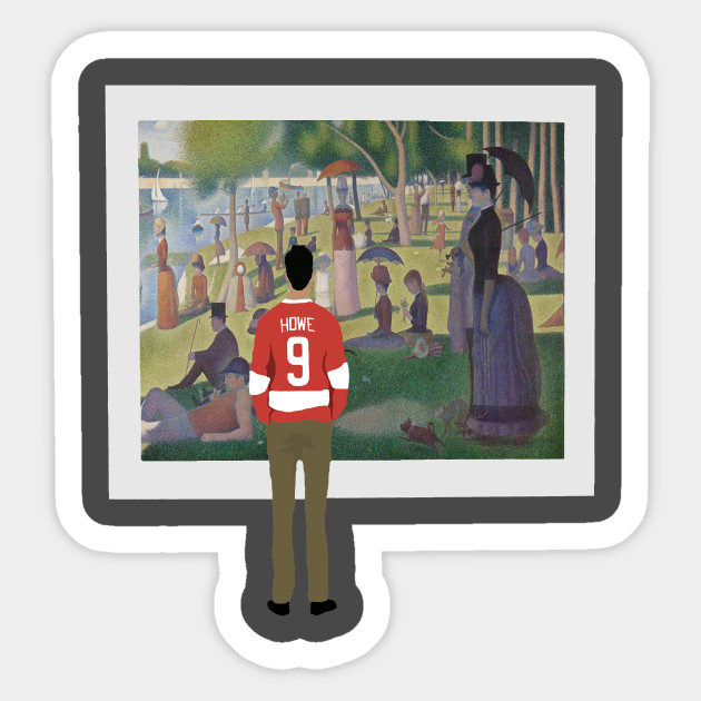 Cameron Frye Art Exhibit Ferris Buellers Day Off Sticker