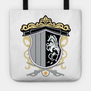 House Fleuret Coat of Arms Crest Tote