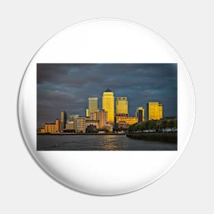 City Sunset Pin