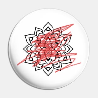 Anti stress mandala Pin