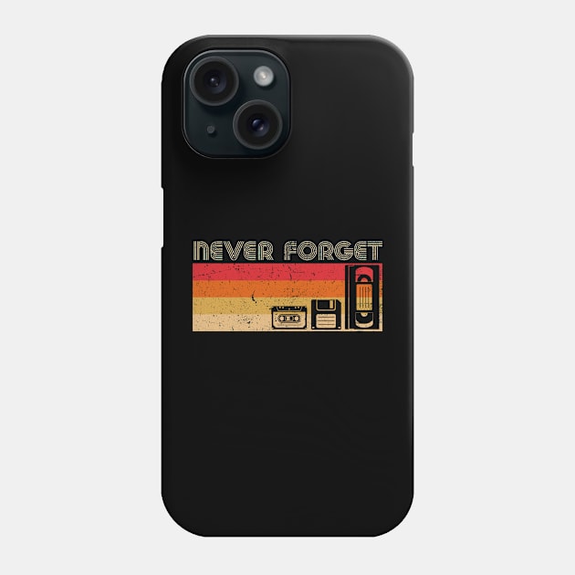 Never Forget Phone Case by DrMonekers