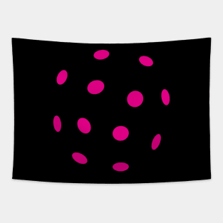 Pink pickleball Tapestry