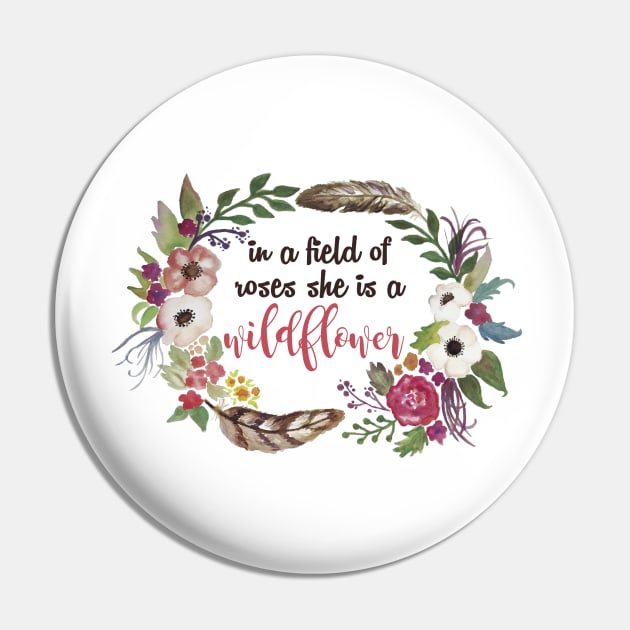 She is a Wildflower Pin by erinmizedesigns