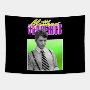 Matthew Broderick 80s Vintage Style Tapestry