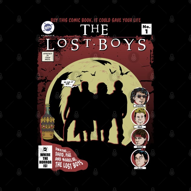 Vampires everywhere, Dwayne, David, Paul and Marko are The Lost Boys by DaveLeonardo