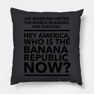 Who is the Banana Republic Now? Pillow