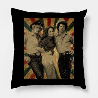 he Dukes of Hazzard 1979 // Photo Vintage Retro Look Fan Design Pillow