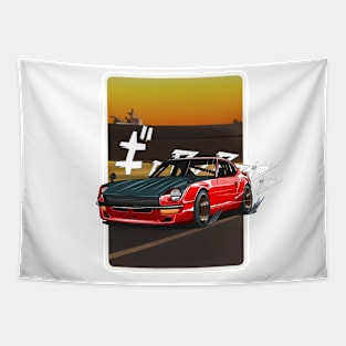 Datsun Z in Sunset Tapestry