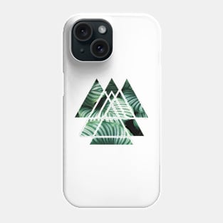 Scared Geometry Triangles Phone Case