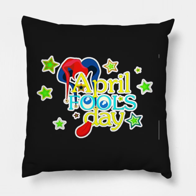 Funny April Fools Day Birthday Gift for Husband, Wife, Boyfiend, Girlfriend, Son, Daughter. Pillow by Goods-by-Jojo