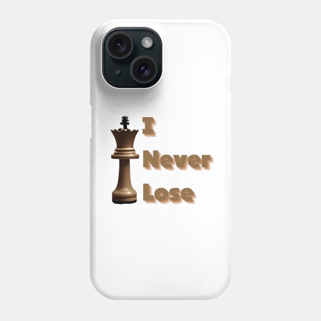 I Never Lose Phone Case by mdr design