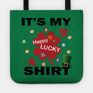 Lucky Tshirt Charms T-Shirt - Feeling Lucky player Shirt Tote