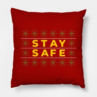 Stay Safe For Christmas Pillow