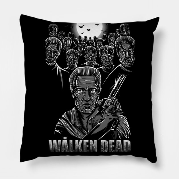 The Walken Dead Pillow by BAHMcreations