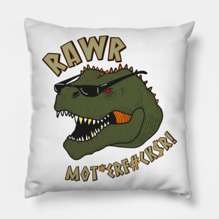 RAWR T-Rex Pillow