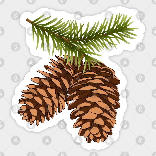 Pinecone & Tree Stickers by Recollections™