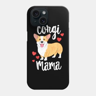 Corgi T-Shirt Women Girls Puppy Mom Dog Mama Lover Phone Case