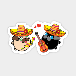 Poopy & Doopy - Day of the Dead Magnet