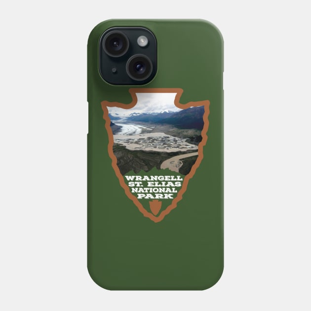 Wrangell-St. Elias National Park and Preserve arrowhead Phone Case by nylebuss