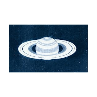 Antique Style Drawing of Saturn T-Shirt