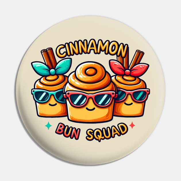 Cinnamon Bun Pin by BukovskyART