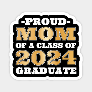 Proud Mom 2024 Senior Magnet