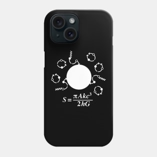 Hawking Radiation Phone Case