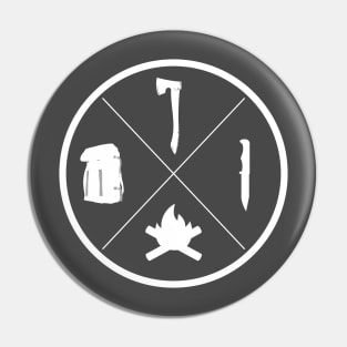 Bushcraft Necessities Pin