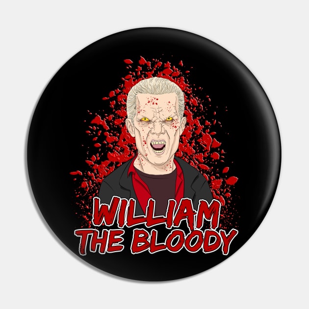 William the Bloody Pin by bovaart