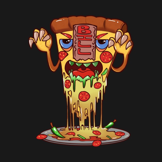 Billy The Bitey Pizza by chomm13