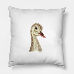 little smiling duck Pillow