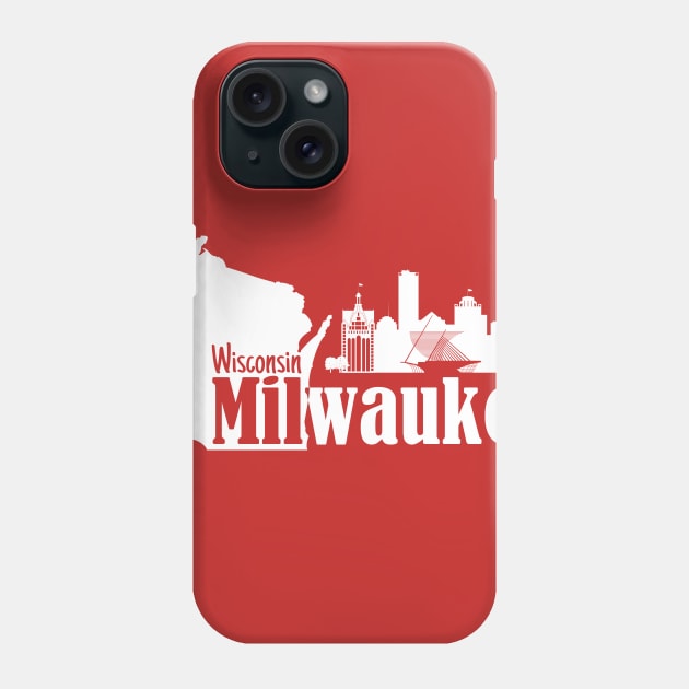 Milwaukee Phone Case by DimDom