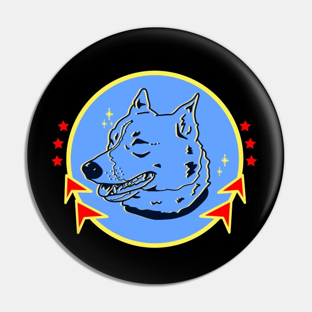 Retro Dog Pin by TaliDe