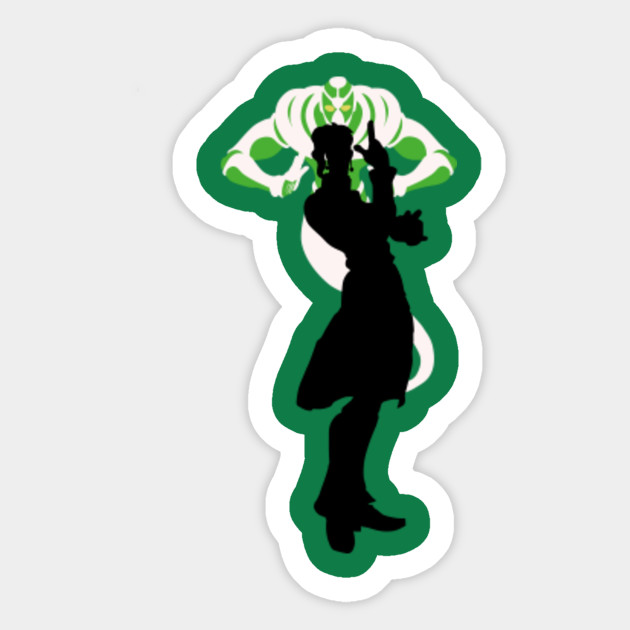 Kakyoin Stands Proud Jojos Bizarre Adventure Sticker Teepublic