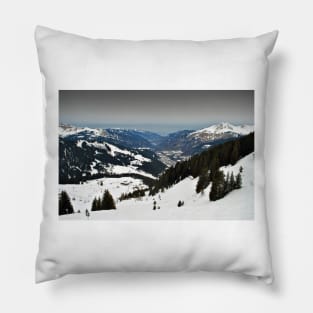 Morzine Lets Gets French Alps France Pillow